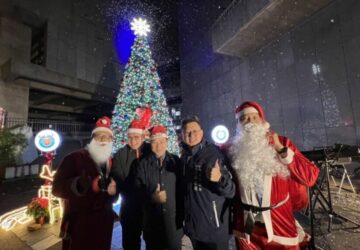 東海大學下雪了！最美聖誕繽紛輕雪季登場　熱鬧市集打造白色聖誕夜!