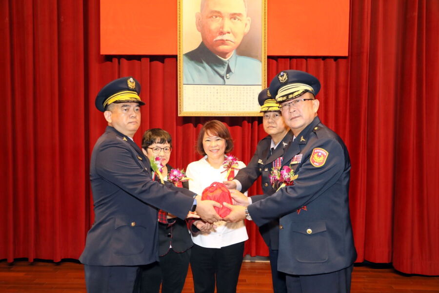 嘉市警察局卸、新任分局長聯合交接　黃敏惠期勉全力以赴、守護嘉園