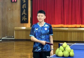 柚子同學來了！巴黎奧運桌球選手高承睿受邀推廣台灣文旦柚