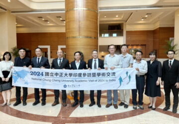中正大學校長蔡少正率團參訪印度　拓展國際合作新格局