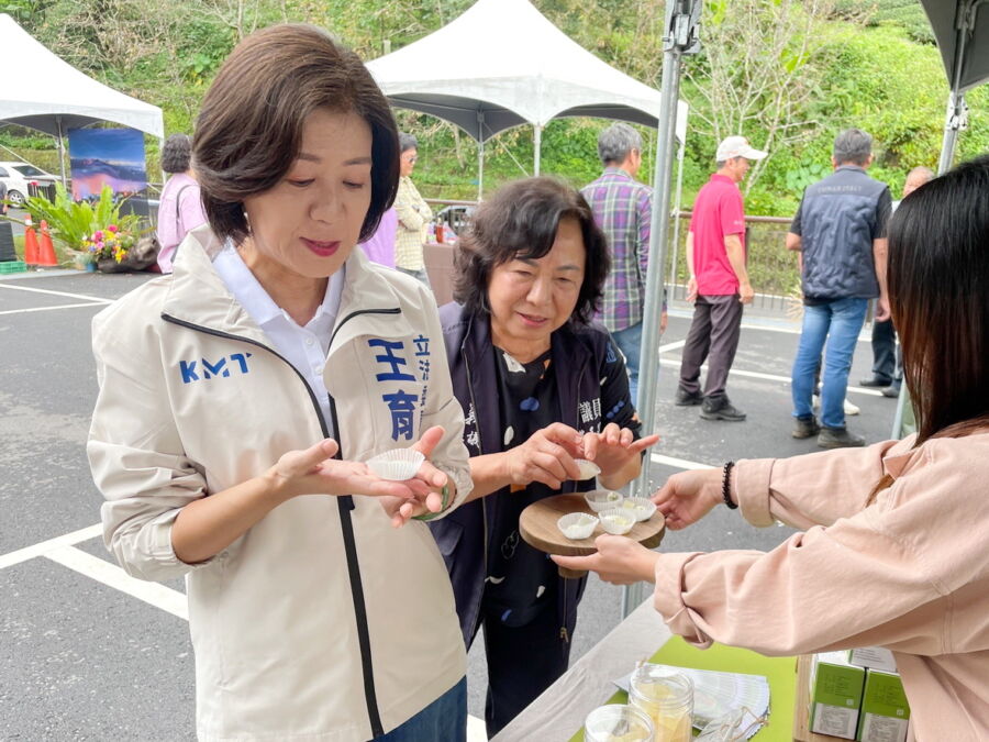 石槕社區農村行銷推廣！王育敏籲國土計畫應審慎兼顧生態與生計