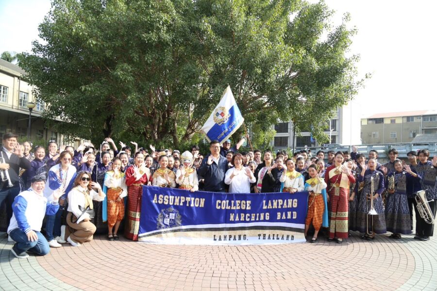 泰國管樂常勝軍「南邦易三倉管樂團」　快閃嘉義文創園區開嘉市集