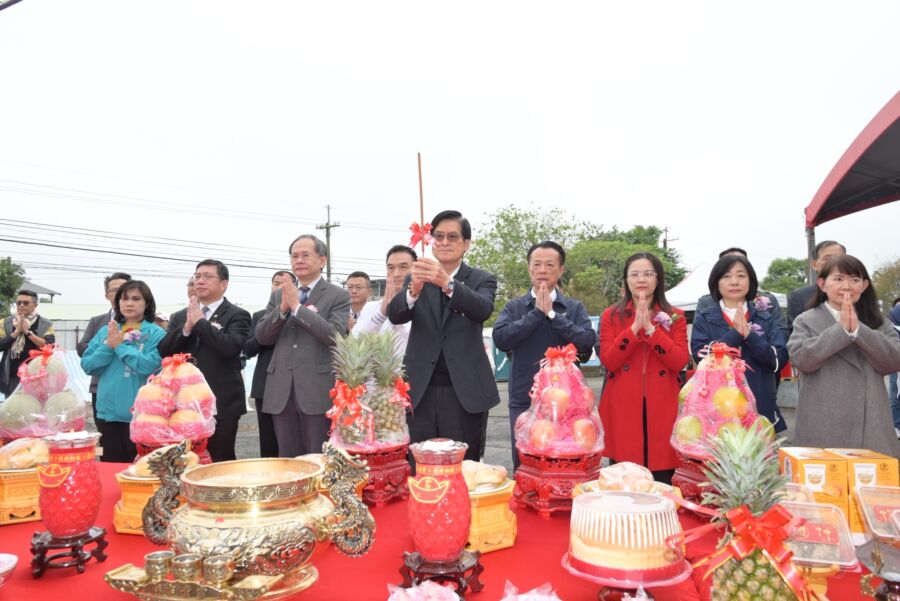 中榮灣橋分院鹿滿院區住宿型長照機構動土　預計117年完工