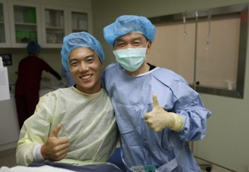 眼科醫師尤之浩院長親自操刀　兒子smart-transprk七週回診1.0視力