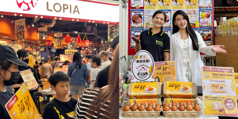 機能蛋進駐日系超市lopia　高敏敏站台喊：吃營養、吃保養