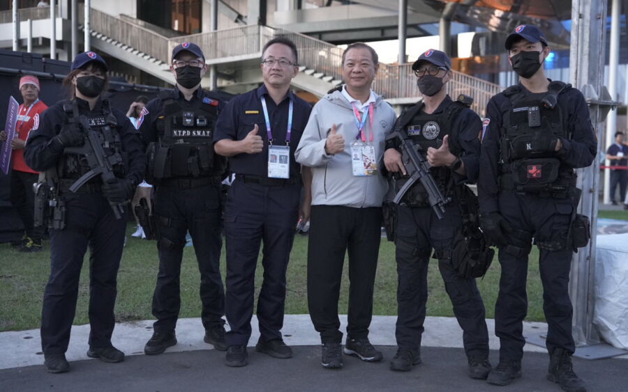 雙北同台見證wmg世壯運閉幕　新北警啟動零死角維安計畫