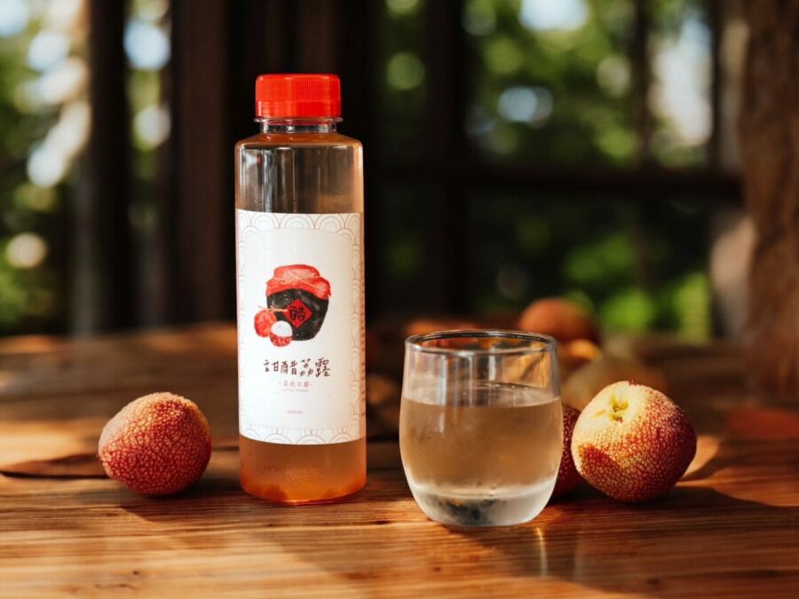 柒息地聯名頃刻間推「甜醋荔露」果醋飲　串燒竟不再配啤酒了？！