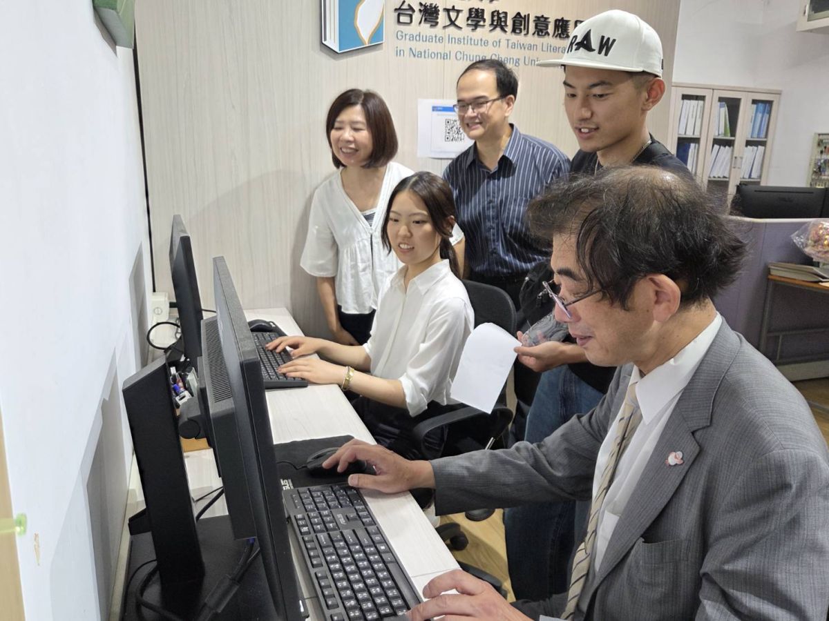 中正大學台文所研發「宮台羽」ai學伴　助日籍生學台語