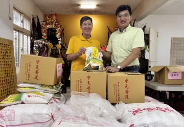 西關廟攜手宜大團隊rf科技保鮮白米　大里63送暖弱勢