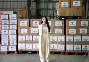 營養師高敏敏號召20品牌企業送暖　率眾品牌齊捐百箱物資挺進花蓮