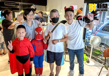 親子同樂／張銘祐關心兒童教育　萬華辦萬聖節親子活動爆滿　