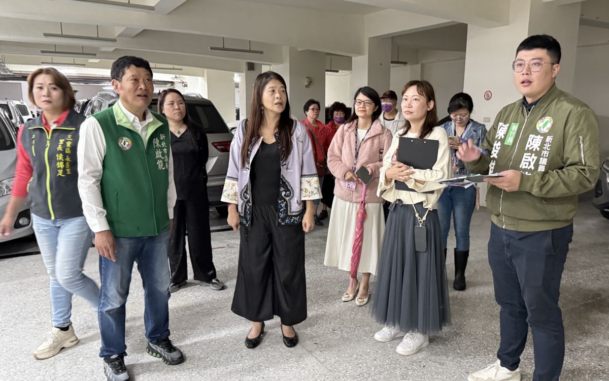 永盛里車位嚴重不足 陳啟能推動三和國中夜間開放停車