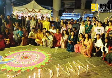 中正大學展現國際教育力　排燈節綻放多元文化共融之光