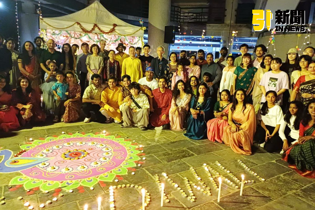 中正大學展現國際教育力　排燈節綻放多元文化共融之光