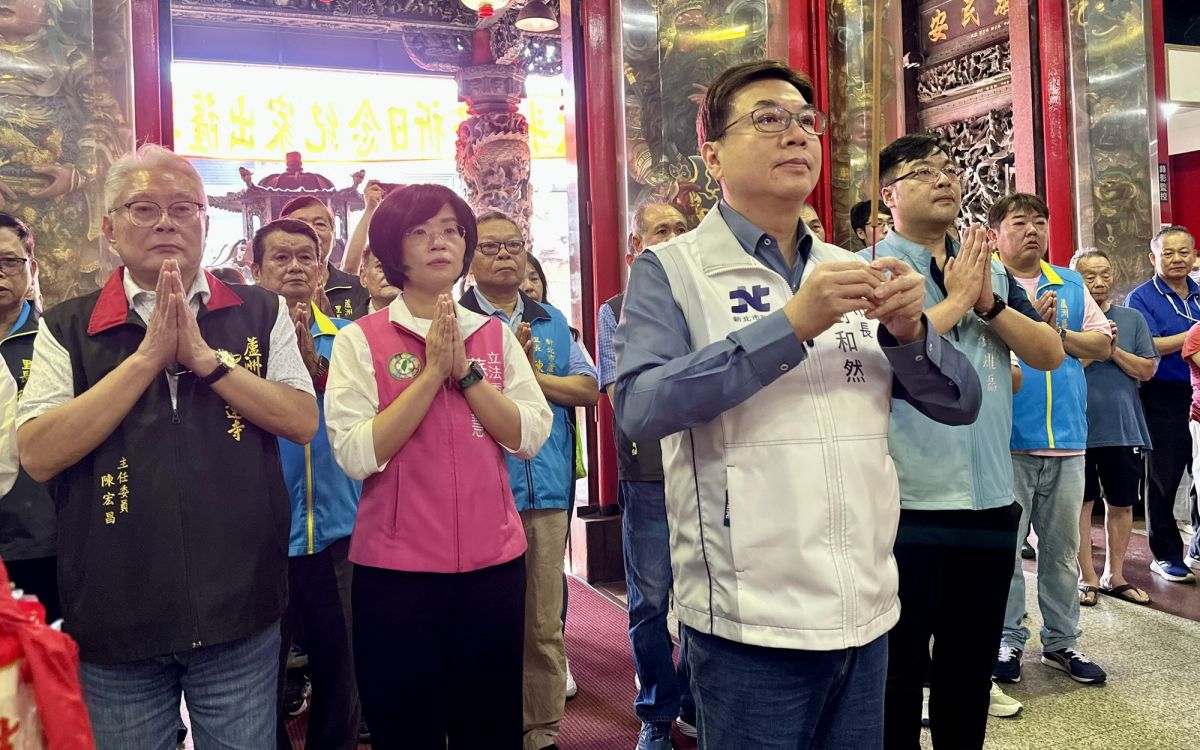 湧蓮寺、頂福巖慶典連連 劉和然參拜祈福合境平安
