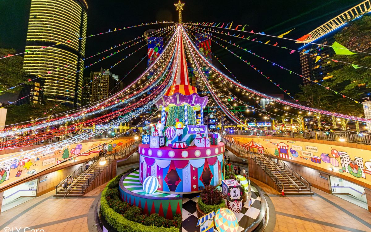 新北歡樂耶誕城攜line-friends　打造最大馬戲嘉年華