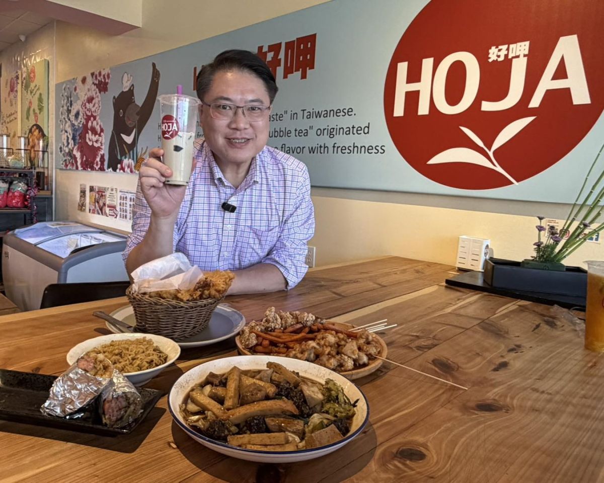 林右昌德州無人車初體驗 異地品嚐台灣味排骨飯感動到哭