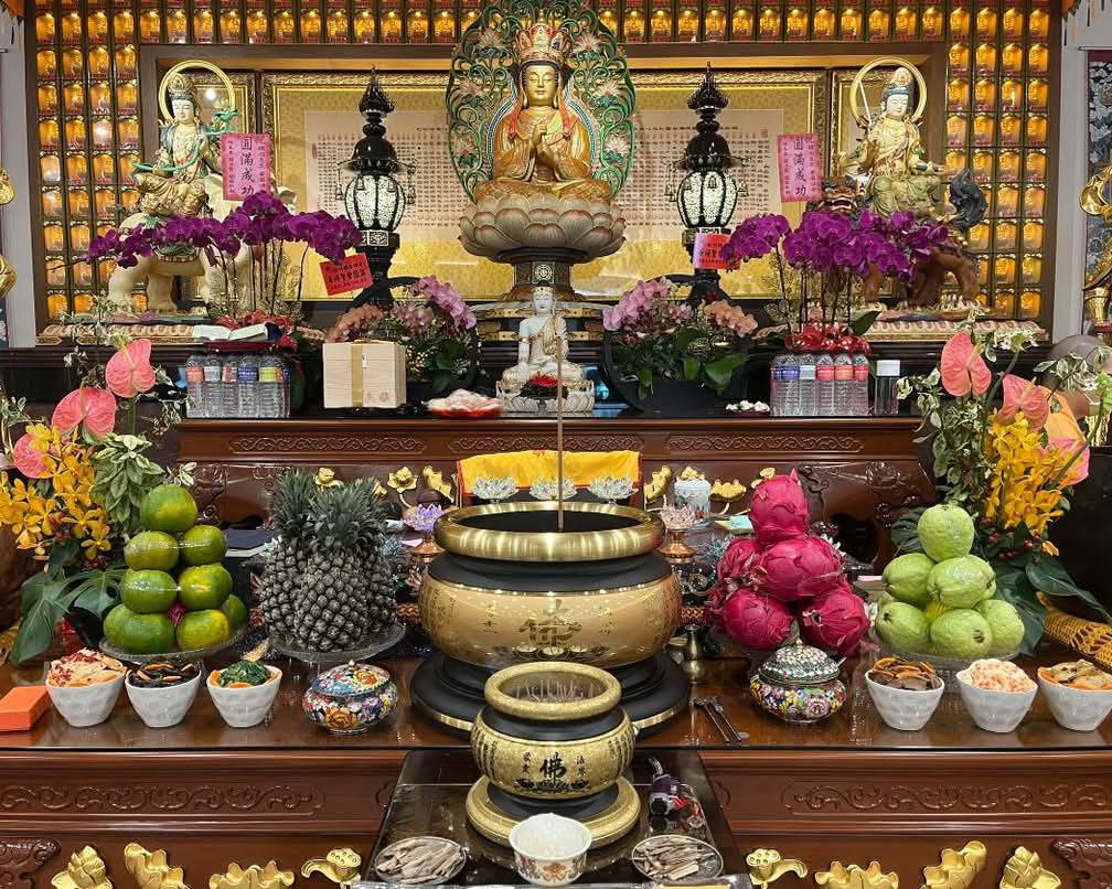 新竹觀音佛寺啟建華嚴法會　歲末共修增福慧迎吉祥