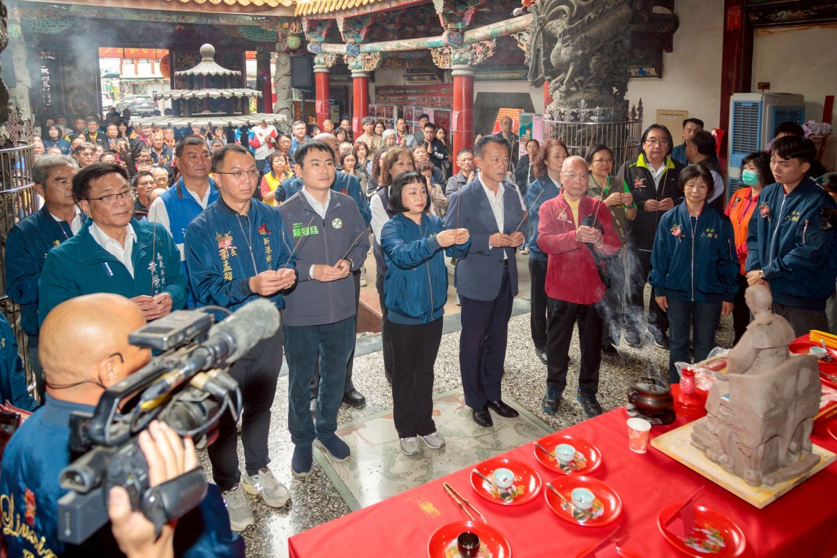 溪北六興宮建廟200週年 王得祿將軍256歲聖誕入神聖典