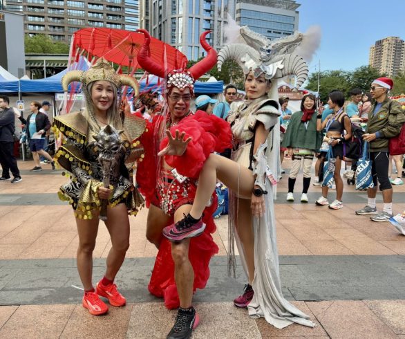 新北耶誕馬拉松熱力開跑　六百隊清晨點亮城市節慶活力