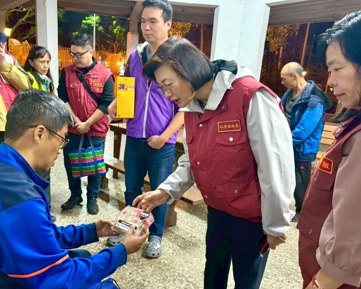 低溫來襲 新北啟動關懷行動守護街友長者