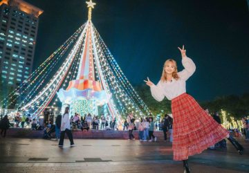 新北歡樂耶誕城倒數　馬戲嘉年華夜間人潮爆棚