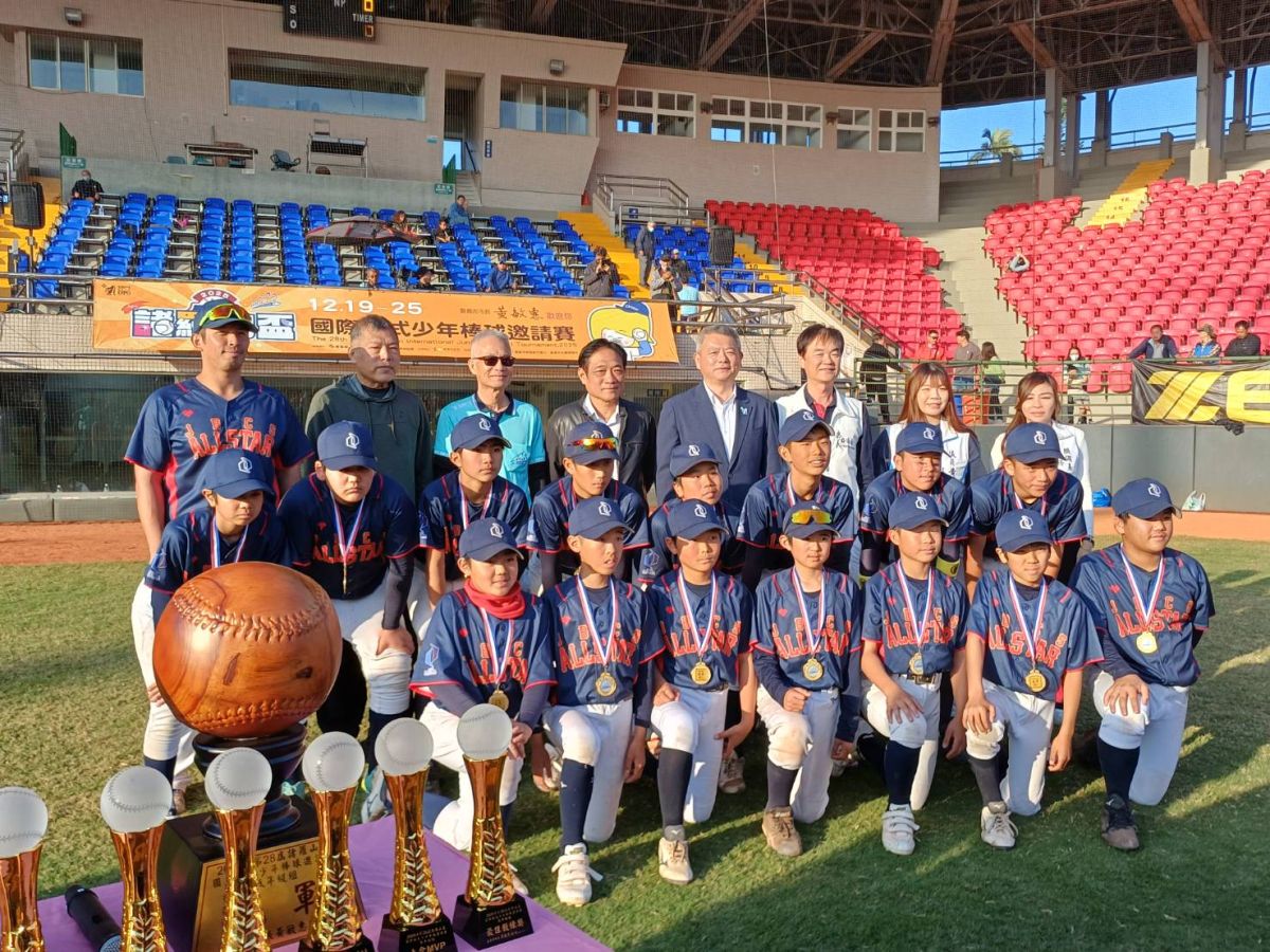 2025諸羅山盃少棒賽圓滿落幕　台日勁旅爭冠棒球原鄉沸騰