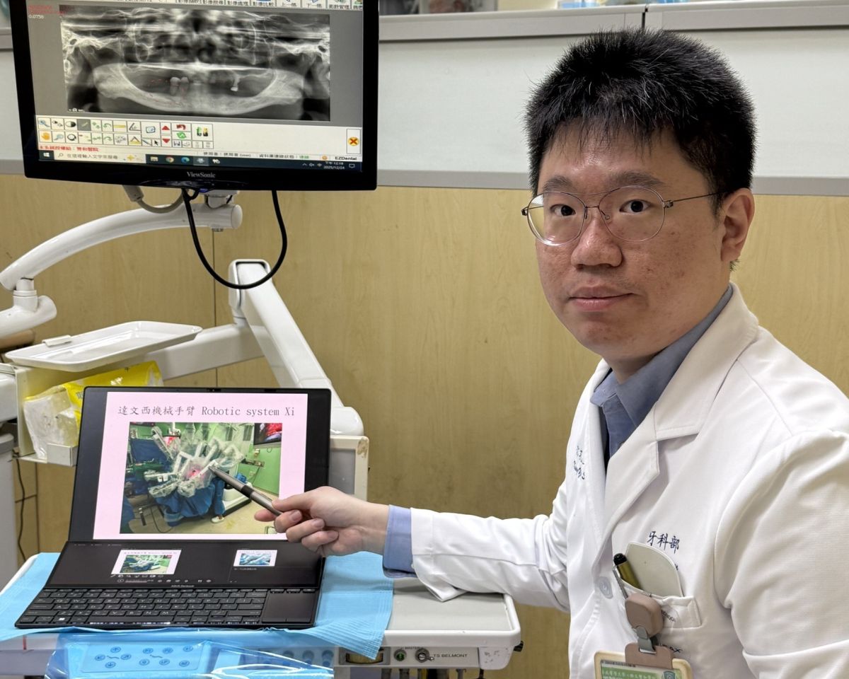 口腔癌早期治療成功　雙和醫院：達文西手術精準保外觀