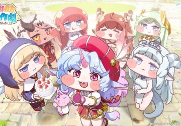 《嘟嘟臉惡作劇》手遊攜手-plan-b-歐陸街頭市集咖啡廳