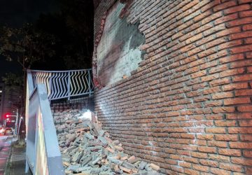 東部海域規模7.0強震　新北巡檢橋梁道路、平溪坍方搶修