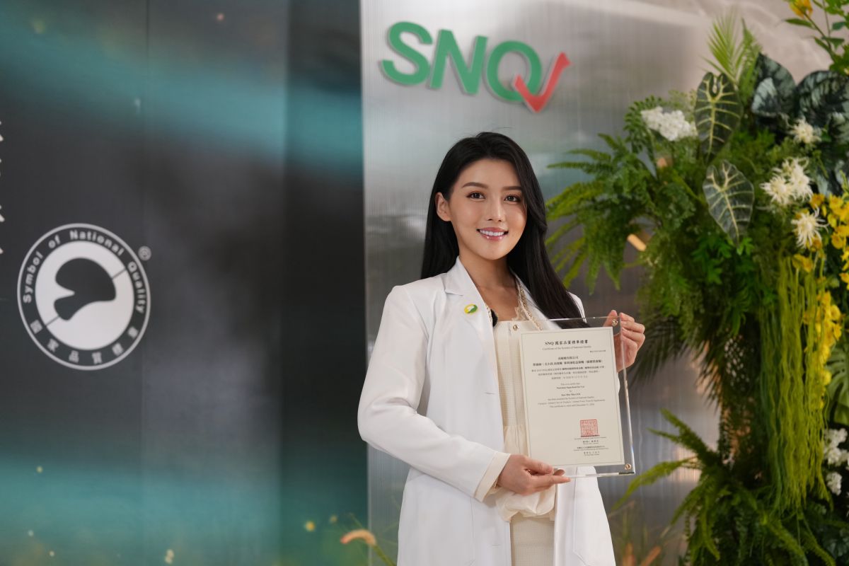 高敏敏營養師打造「毛小孩」品牌　榮獲snq國家品質標章肯定