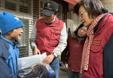強烈冷氣團來襲　新北市政府夜訪街友送暖防寒
