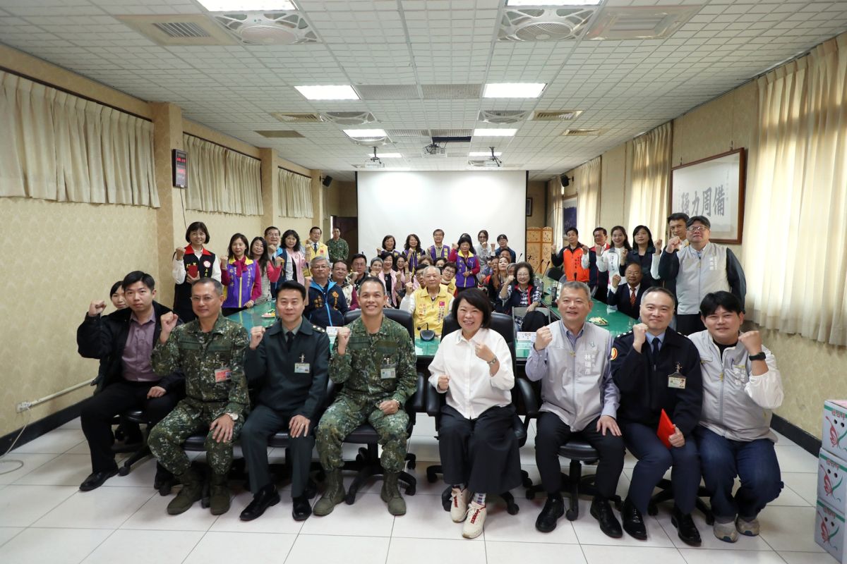 嘉義市各界春節勞軍　市長黃敏惠感謝國軍保家衛國