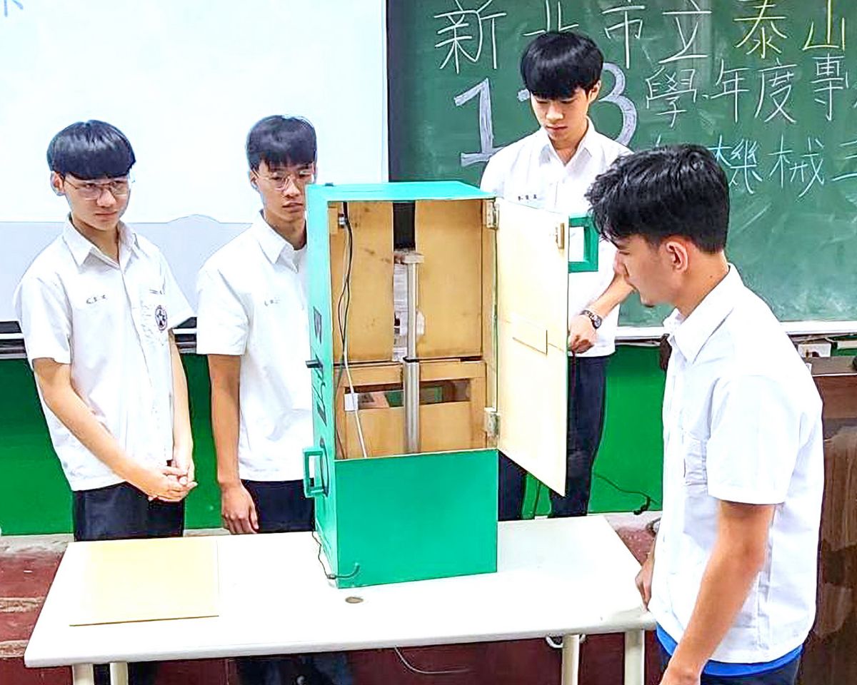 新北愛迪生計畫發威　高中職專利成果落地開花實踐