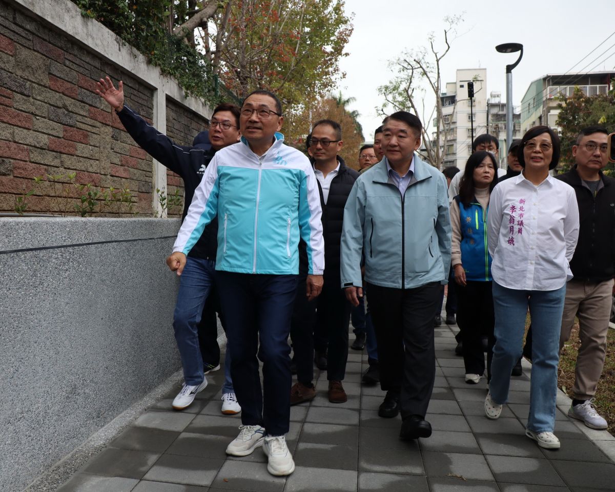 新北通學廊道完成97校　侯友宜：今年拚百校達標