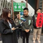 台派戰鬥雞深入南門市場聽民意　張銘祐批黃國昌傷害民主