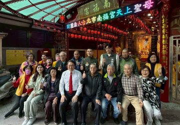 林右昌低調走訪中正萬華　被視為力挺張銘祐重要指標