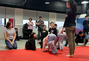 提升自我保護力　陳乃瑜邀警辦婦幼防身安全課程