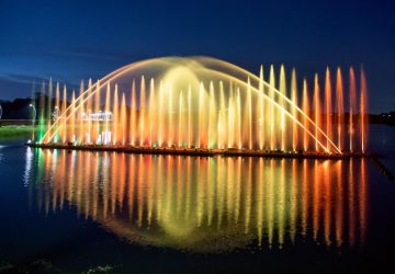 嘉市蘭潭音樂噴泉水位偏低　2/25起暫停演出