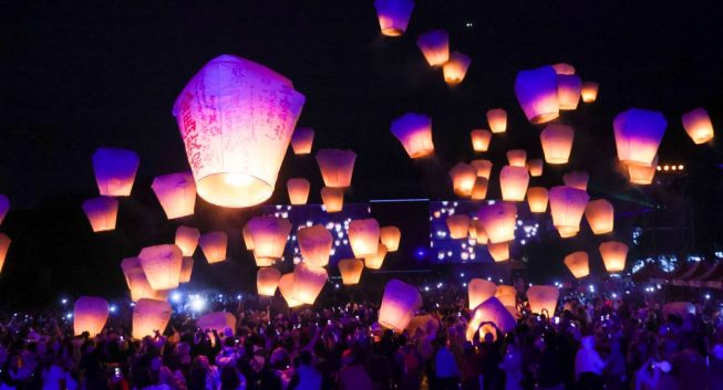福馬齊發點亮平溪　天燈節閃耀國際夜空