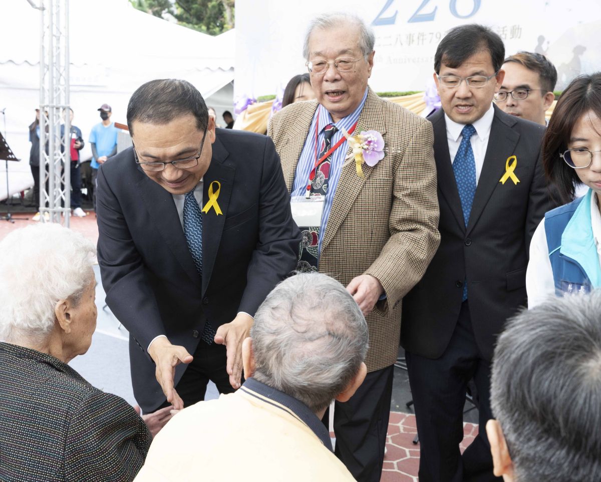 新北市悼念二二八事件　侯友宜籲讓台灣持續向前