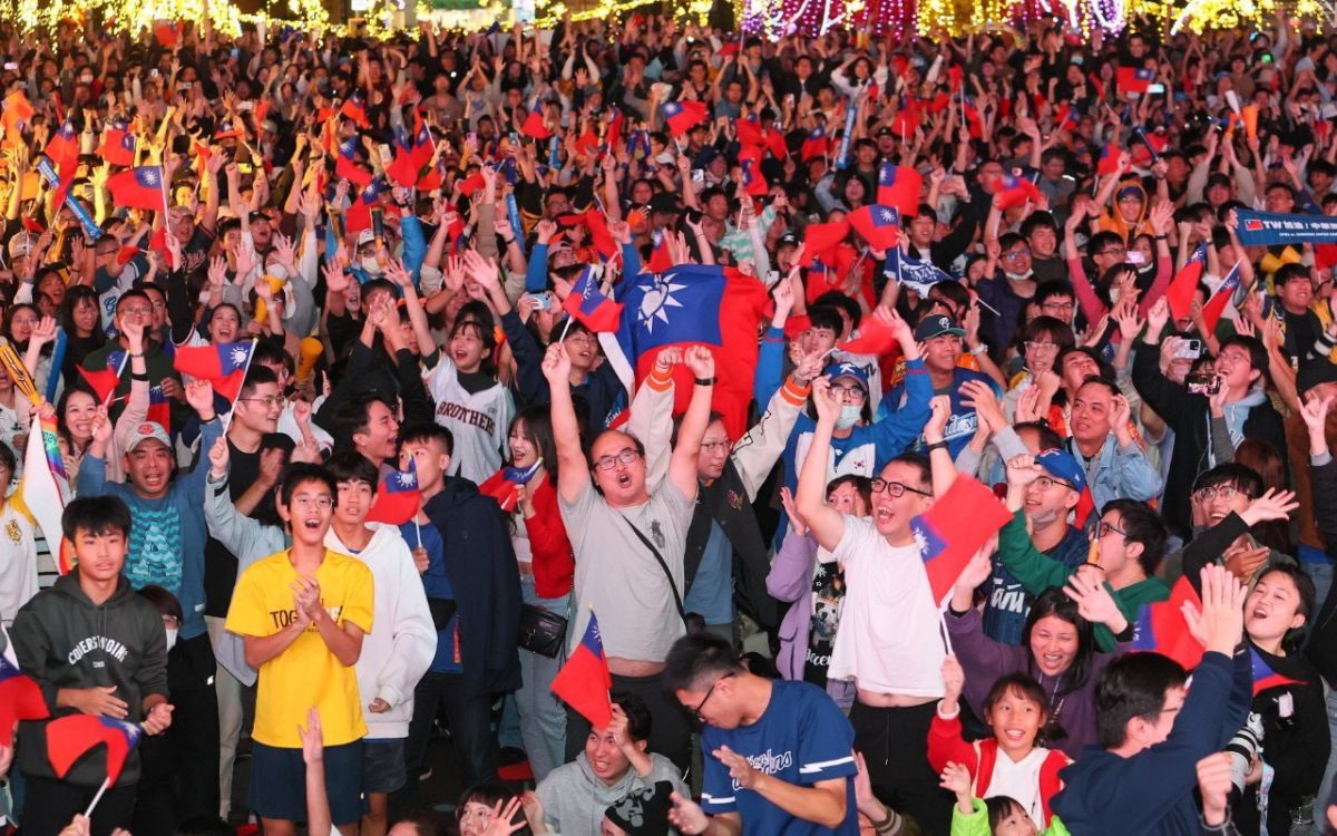 新北市民廣場熱血應援wbc　體育局：全民齊聲挺臺灣隊