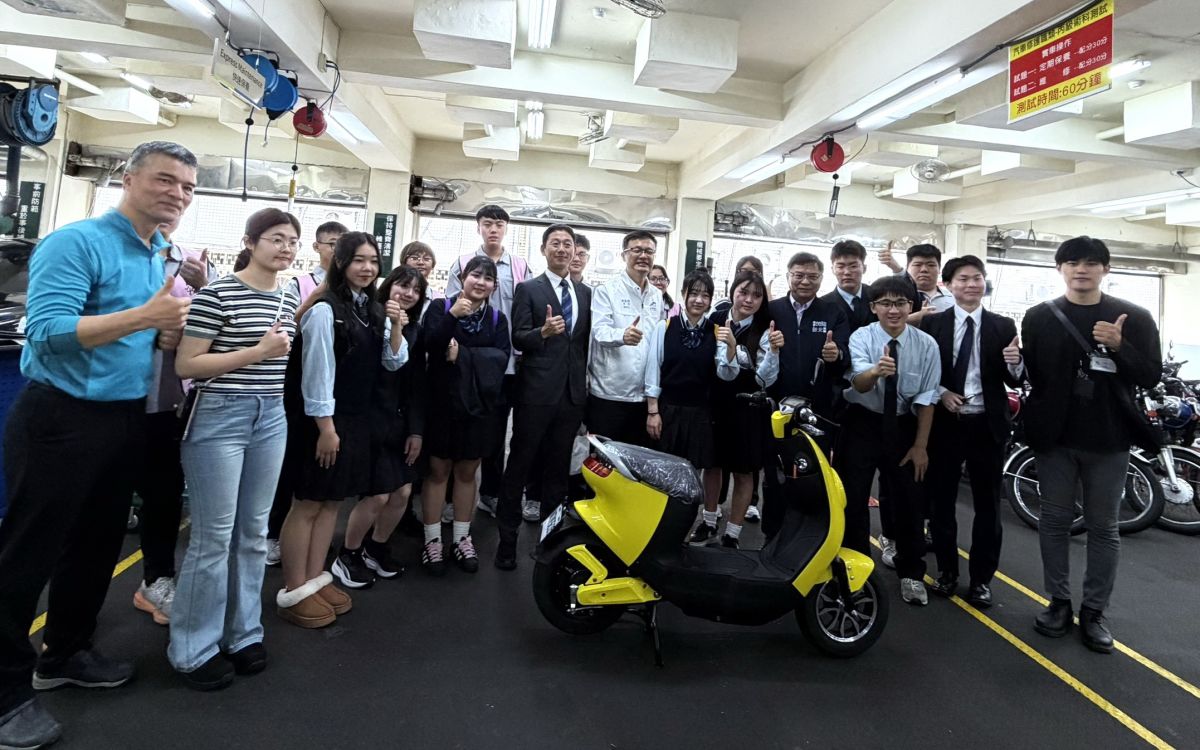 新北首創國中電動機車技藝競賽 育才接軌綠色產業