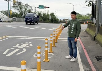 三峽佳興路防撞桿惹議　吳昇翰批設計缺配套恐成路障