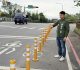 三峽佳興路防撞桿惹議　吳昇翰批設計缺配套恐成路障