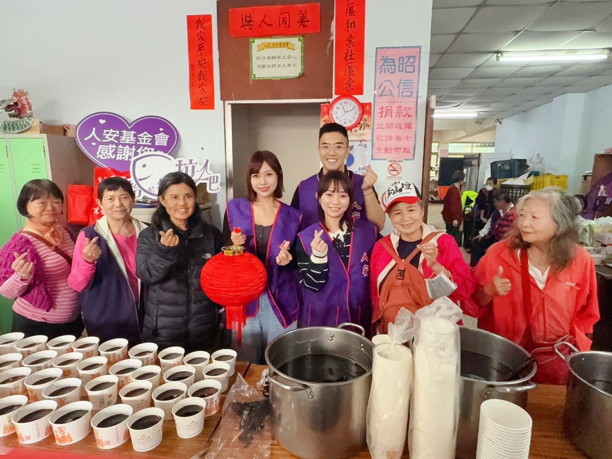 國際婦女節前夕送暖！柯莉絲汀攜手人安基金會發送燒仙草與雞蛋糕