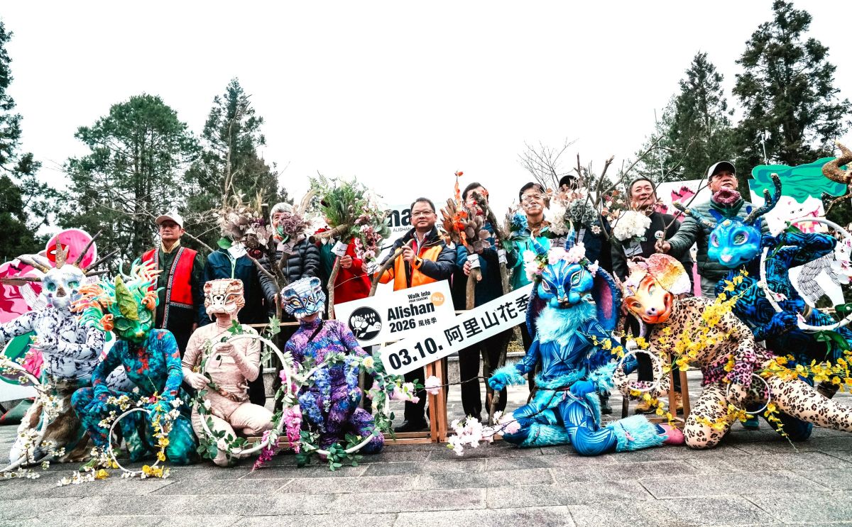 阿里山花季「櫻與音的對話」開鑼　31種櫻花品系接力綻放