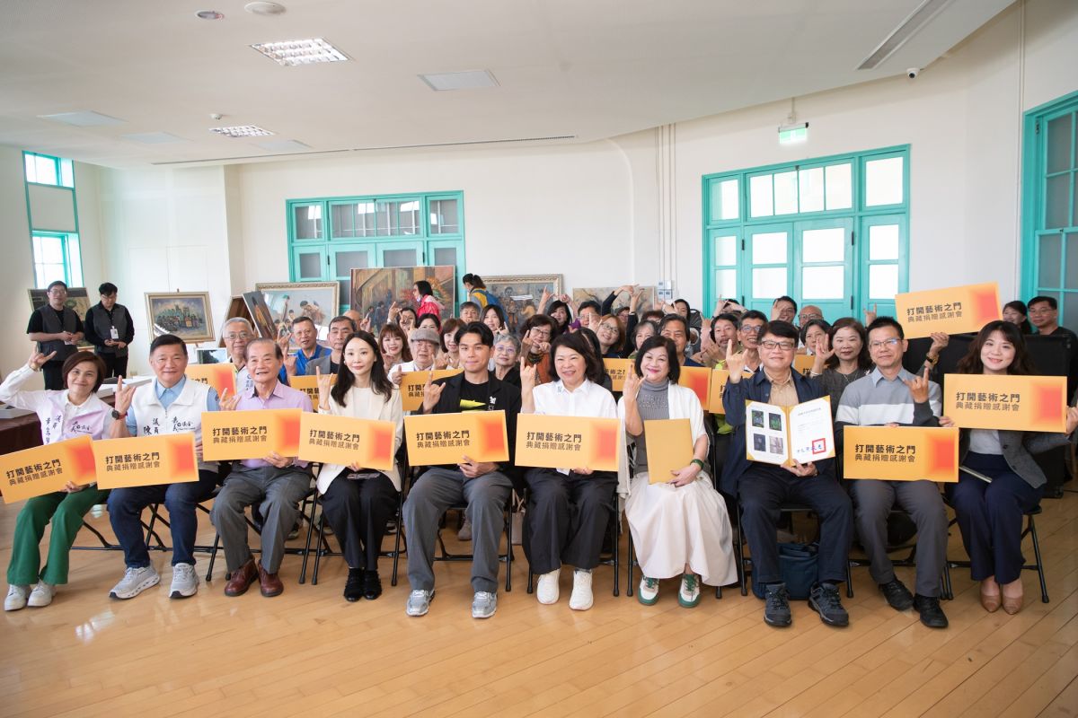 嘉市立美術館再添27件館藏 市長黃敏惠感謝藝術家無私捐贈