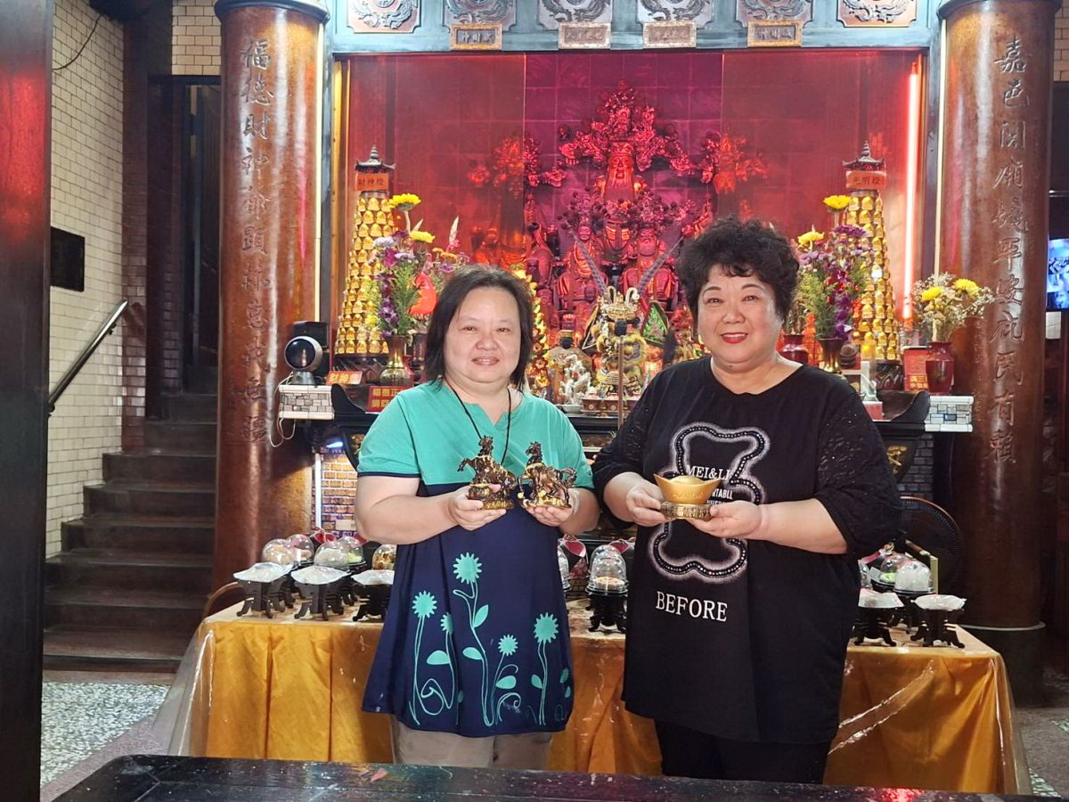 嘉市關廂境廟「寶馬招財」、「招財元寶」　歡迎信眾結福緣