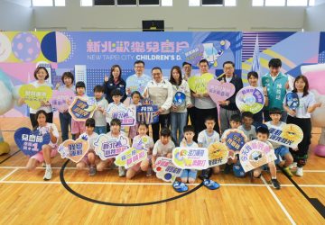 新北兒童節送鮮奶　運動學習打造健康力